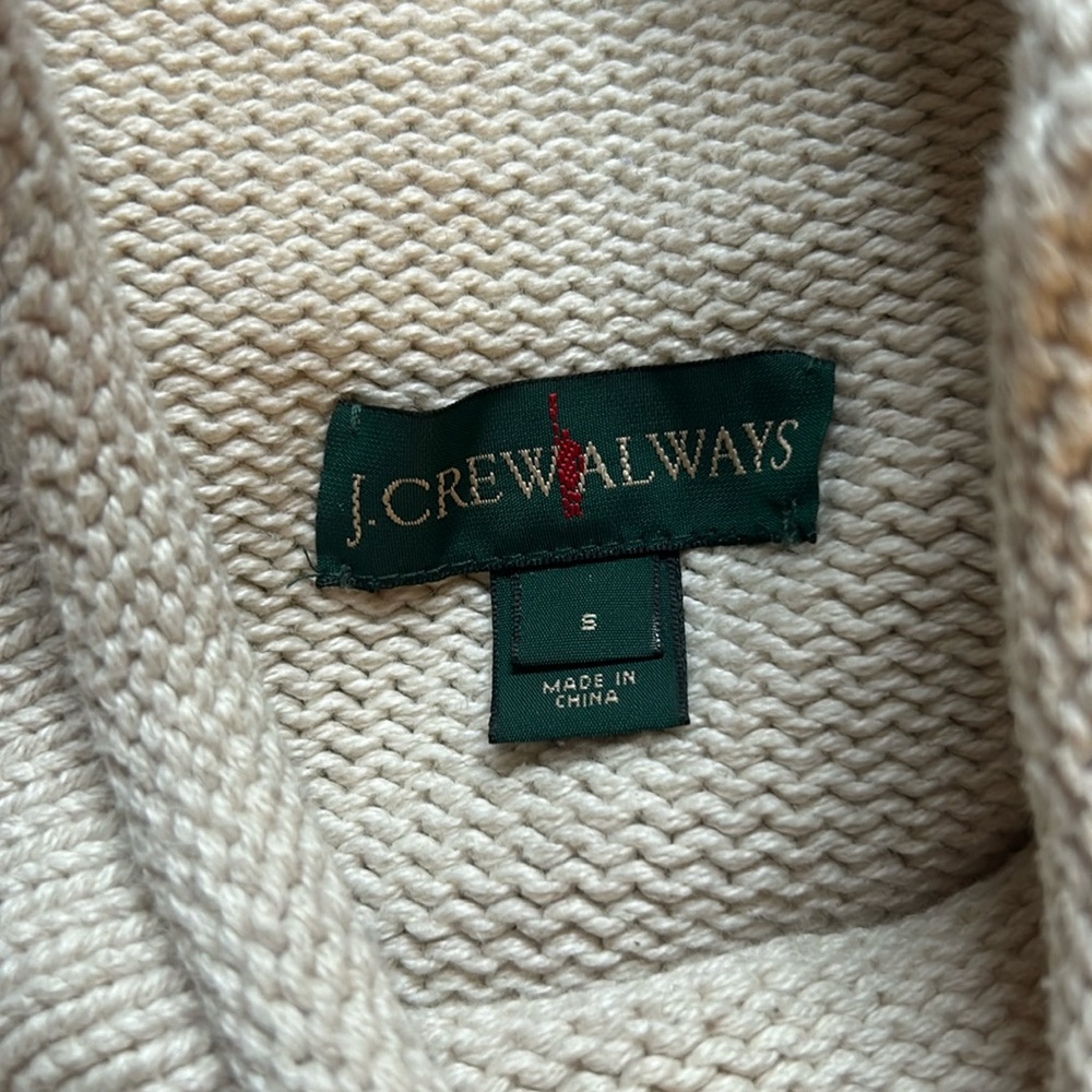 Jcrew roll neck sweater